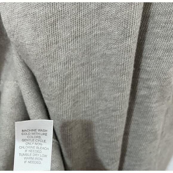 J Jill Womens Open Front Draped Cardigan Size 1X Natural Lagenlook Travel NWT - Picture 8 of 8